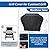 Grill Cover for Cuisinart 28" 2-in-1 Outdoor Griddler and Broiler Combo Grill, for Cuisinart 28" Outdoor Griddle with Hood, 600D Heavy Duty Waterproof UV Resistance Outdoor Cover