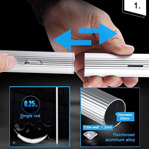 Nettoyeur extensible vitres en hauteur sans échelle 5 à 12 m - 5