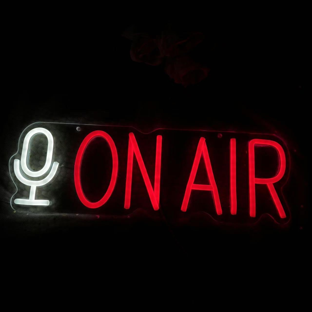 On Air Led Neon Sign Podcast Studio Neon Sign On Air Sign Streaming Sign Cool Led Signs Game Room Wall Art Decor Scene Decor - Image 3