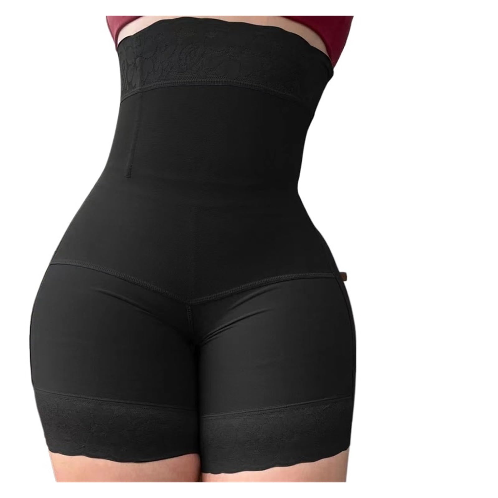 Guaina Contenitiva Donna Pantaloncini Dimagranti for Il Controllo delle Mutandine di Controllo del Sollevatore di Testa Pantaloncini for Il Corpo Shaper Shapewear(Black,XXL)