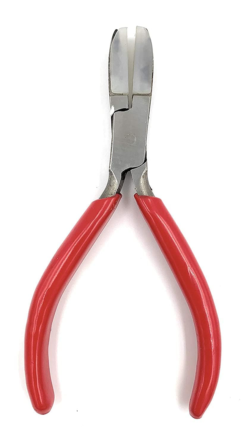 Khayl | Nylon Jaw Flat Nose Forming Plier, Multipurpose Plastic Coated, for Jewellery Making, Repair, Optical Use, Model Making & Hobby Crafts DIY-image-10