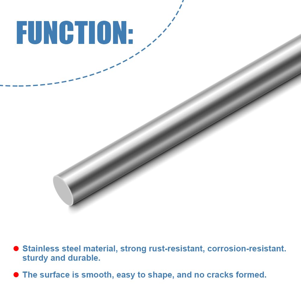 Sourcingmap M14x90mm 36mm Longue Demi Filetage En Acier Inoxydable Externe Vis à
