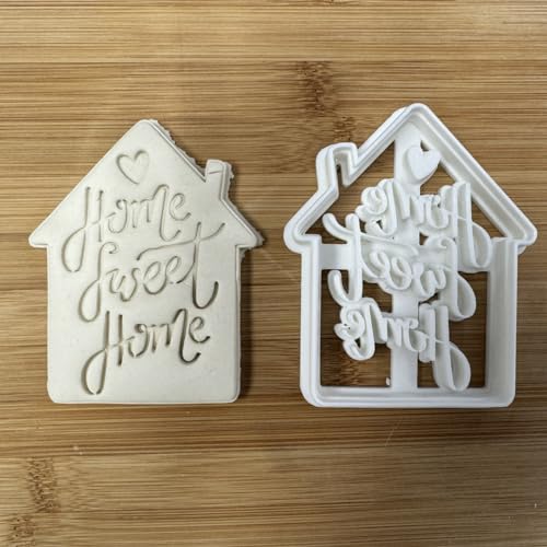 Mighty Gadget TEDDY BEAR COOKIE CUTTER Home Sweet Home Cookie Cutter thumb #1