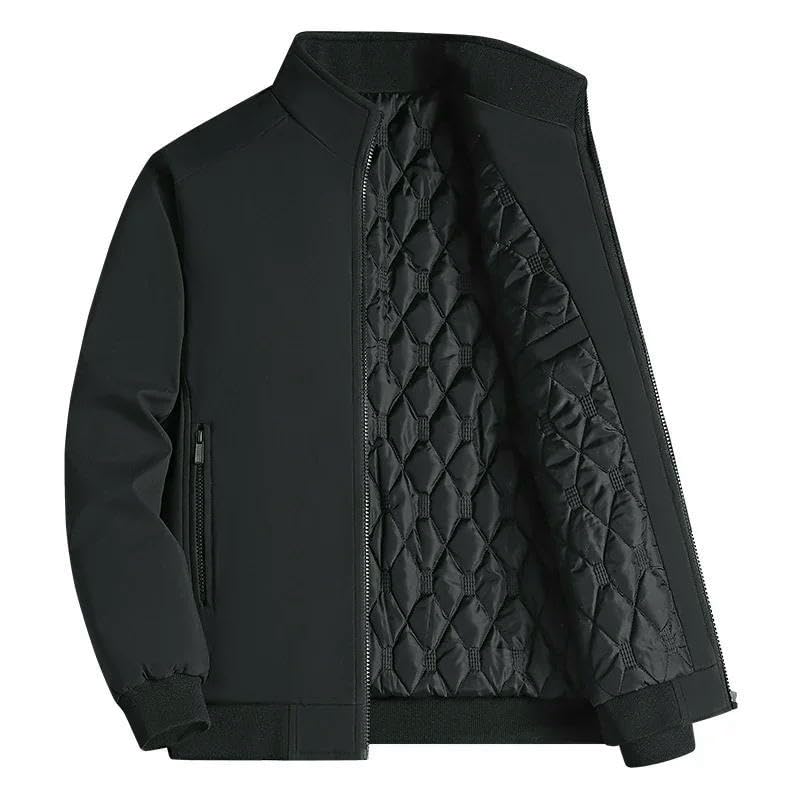 Manteau coupe-vent hommes affaires chic ample veste mi-saison - 2