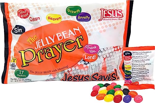Scripture Candy, The Jelly Bean Prayer Harvest Themed Bag, 15 Count