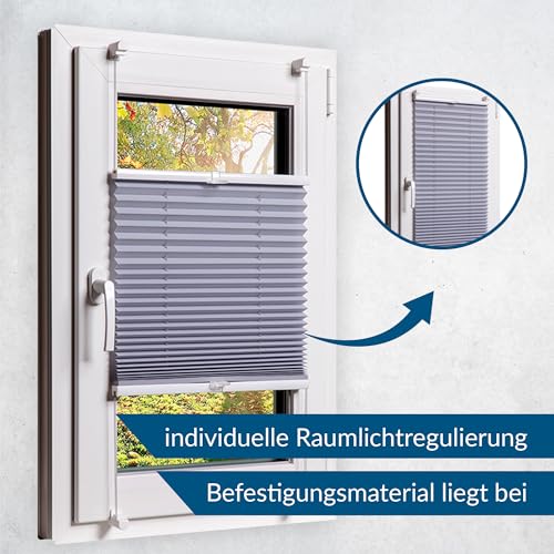 Plissee Grau TEXMAXX - 5