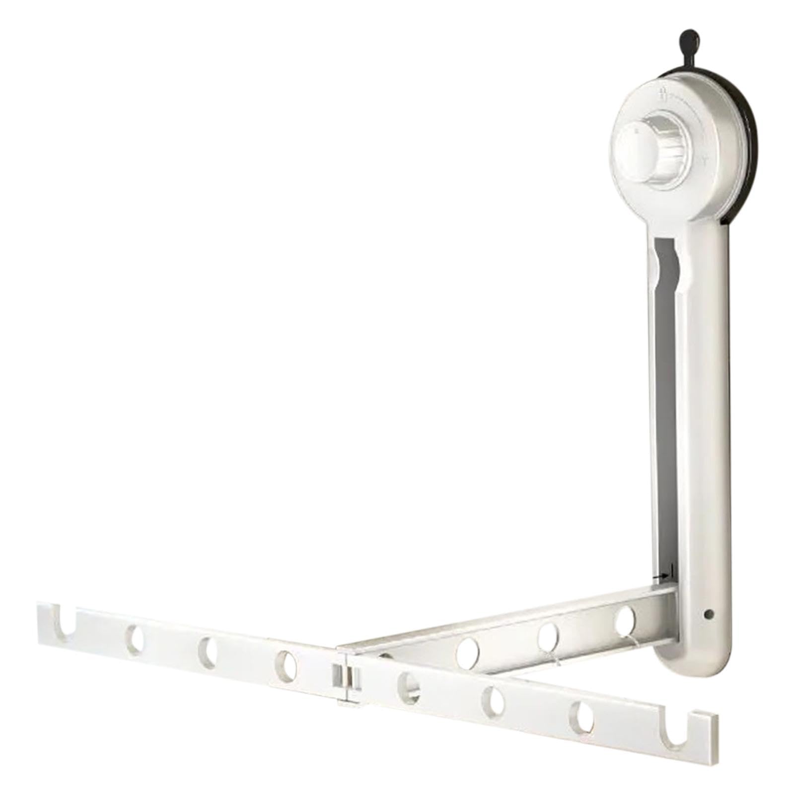 Porte-vêtements mural pliable à ventouse pour un cintre de voyage en dortoir ou balcon