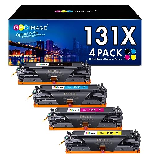 Cartouche de toner HP 131X CF210X GPC Image pack de 4