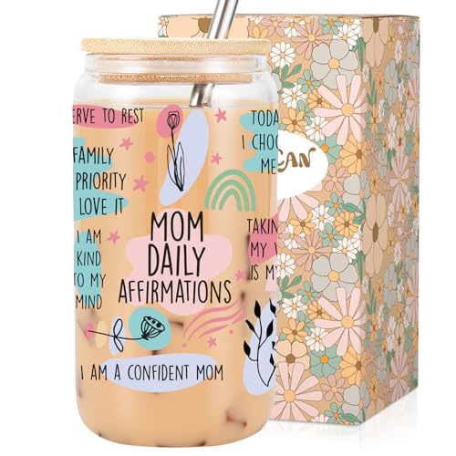 LEADO 16 oz Mom Daily Affirmation Cup