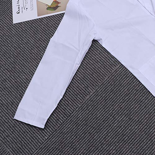 TOYANDONA Vestir Casaco de Laboratório para Crianças- Brancos Médicos de Laboratório Traje de Dramat