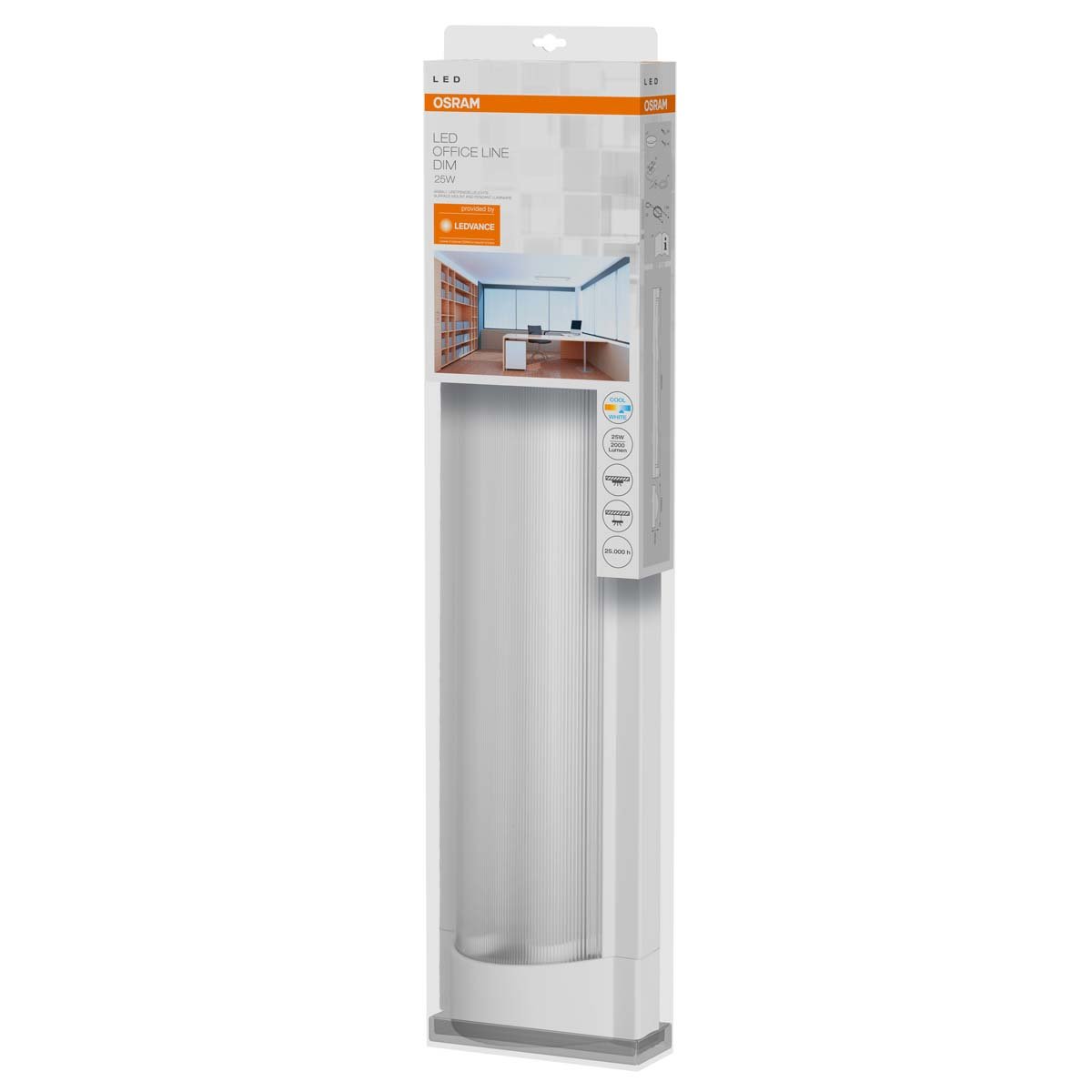Osram 4058075149441 Luminaria Oficina Regulable, Blanco