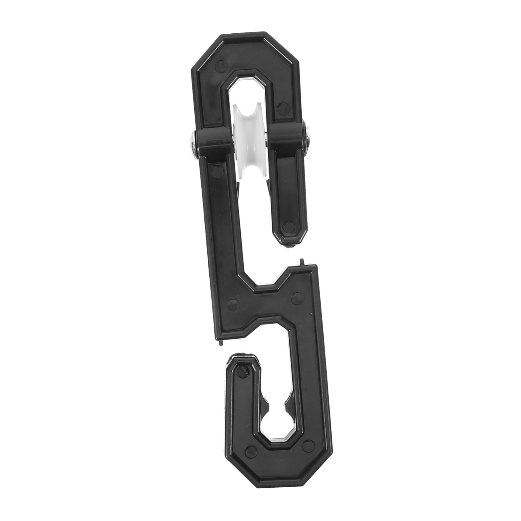 DOITOOL 5 Pezzi Separatori per Corde Stendibiancheria in Alluminio da Pz con Puleggia Dispositivo Resistente per Separare e Allargare Fili per Stendere Panni Pesanti per Spazi Esterni e