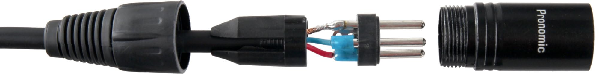 Pronomic 26590 Stage Pro-Line XFXM-5 Kabel XLR, Czarny, 5m