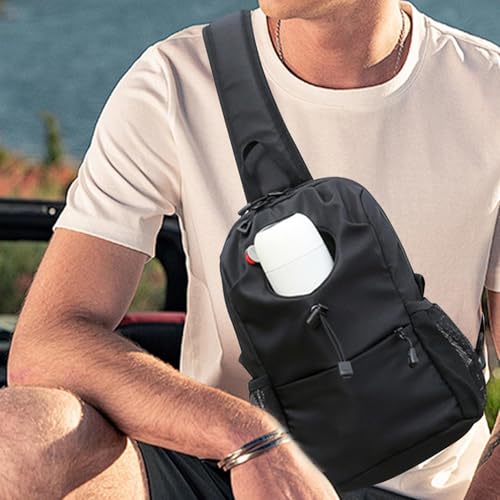Sacoche épaule ajustable au design ergonomique et compartiments compacts - 3