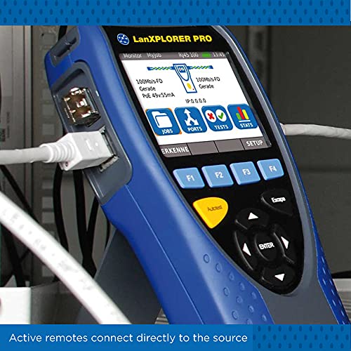 TREND Networks | 150050 | Aktives Remoteadapter-Kit # 2-12 | Zur Verdrahtungsprüfung | Passend für LanXPLORER, NaviTEK und SignalTEK 1G | LED-Anzeige für PASS/FAIL-Bewertung | 11er-Set