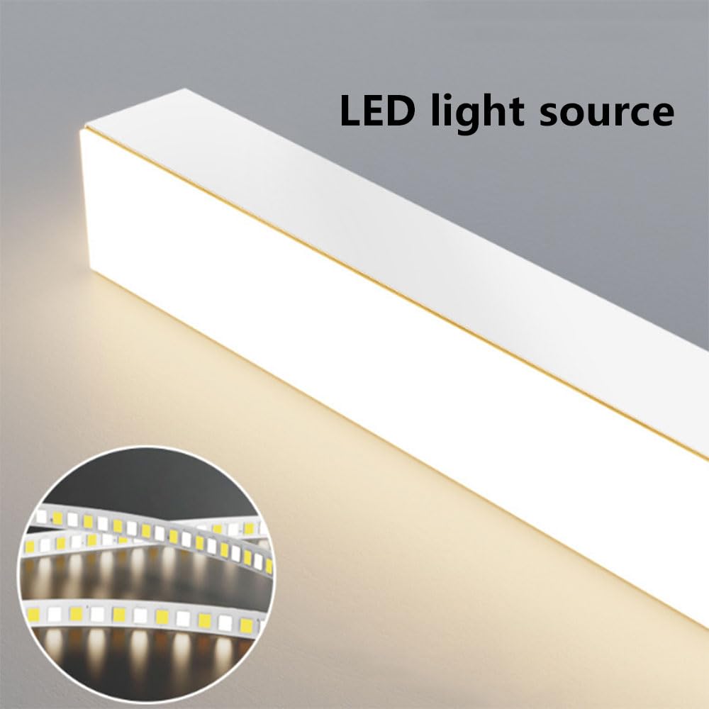 CONERY Lampada a Sospensione Creativa nordica Controllo a Parete Apparecchio Moderno Lampadario a LED in Ferro Lampada a Sospensione a LED Lunga Decorazioni per la casa Moderne Illuminazione a