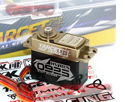 HockusAccessories KKPIT high Voltage brushless servos Full Metal Super Strength, 0925HV-25KG kg
