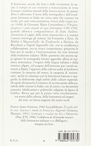 La Storiografia Letteraria Nel Settecento Italiano. Per Le Scuole Superiori - 2