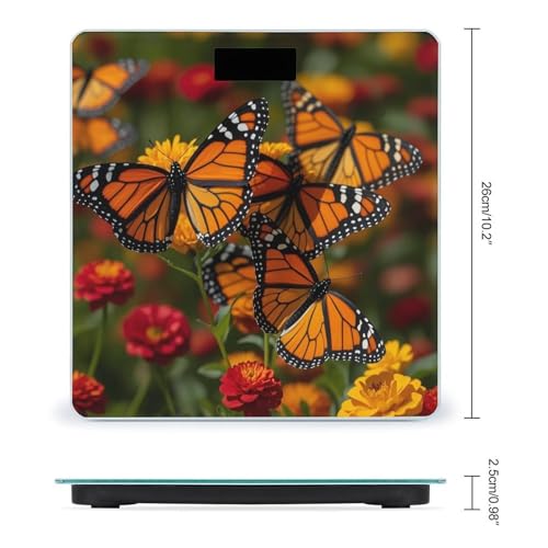 Báscula digital para baño Monarch Butterflies miniatura 2