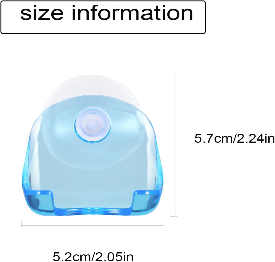 3Pack Suction Cup Storage Rack, Wall Mounted Storage Rack, Shaver Rack, Reusable Waterproof Organizer.