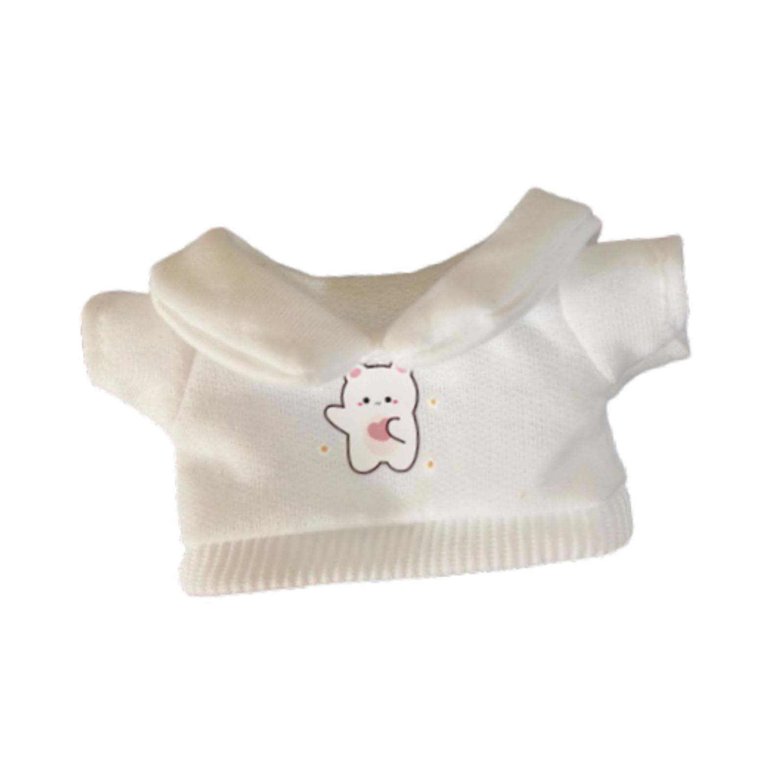 NIVAA Doll Clothes Removable Lightweight Trendy Pants for Decorating Pendant Dolls bear T shirt-image-31