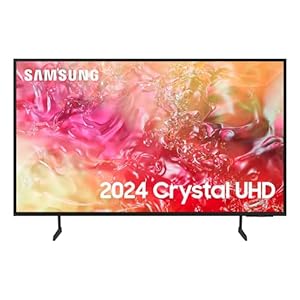 Samsung DU7110 65″ Crystal UHD SmartTV, With Crystal Processor 4K, PurColour, Object Tracking Sound Lite, Gaming Hub, Smart TV powered by Tizen, UE65DU7110KXXU, English Model (2024)