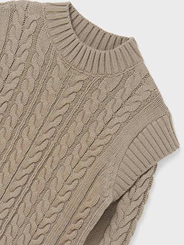 Mayoral Braided Sweater for Girls H. Mole3