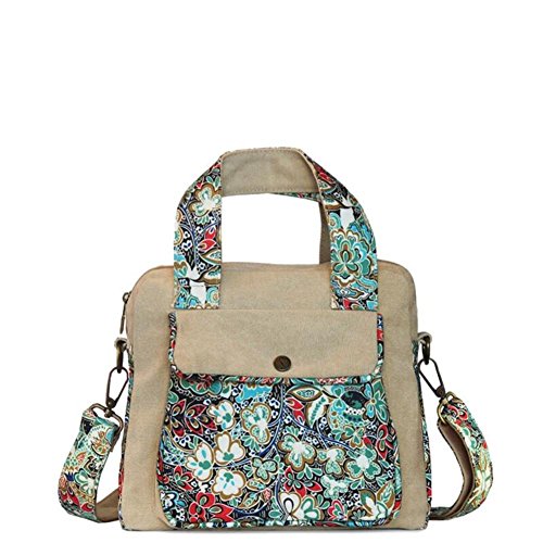 Sac à bandoulière en toile Messenger Bag casual mode pour le quotidien