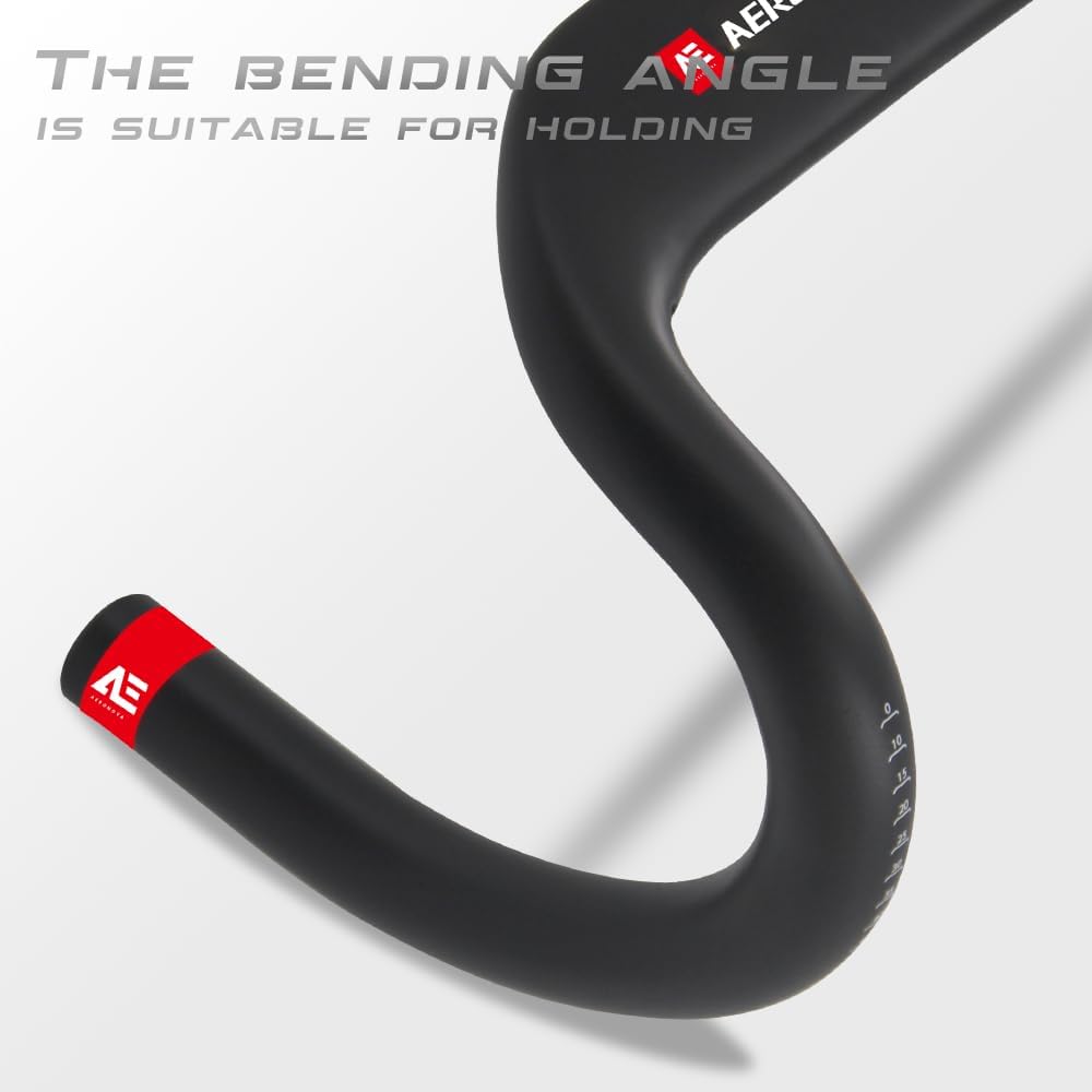 integrated handlebar Road Bike Handlebars Carbon Aero Handlebar Bicycle Drop bars UD Matte 28.6 short reach handlebars 400 * 90mm carbon handlebars road bike