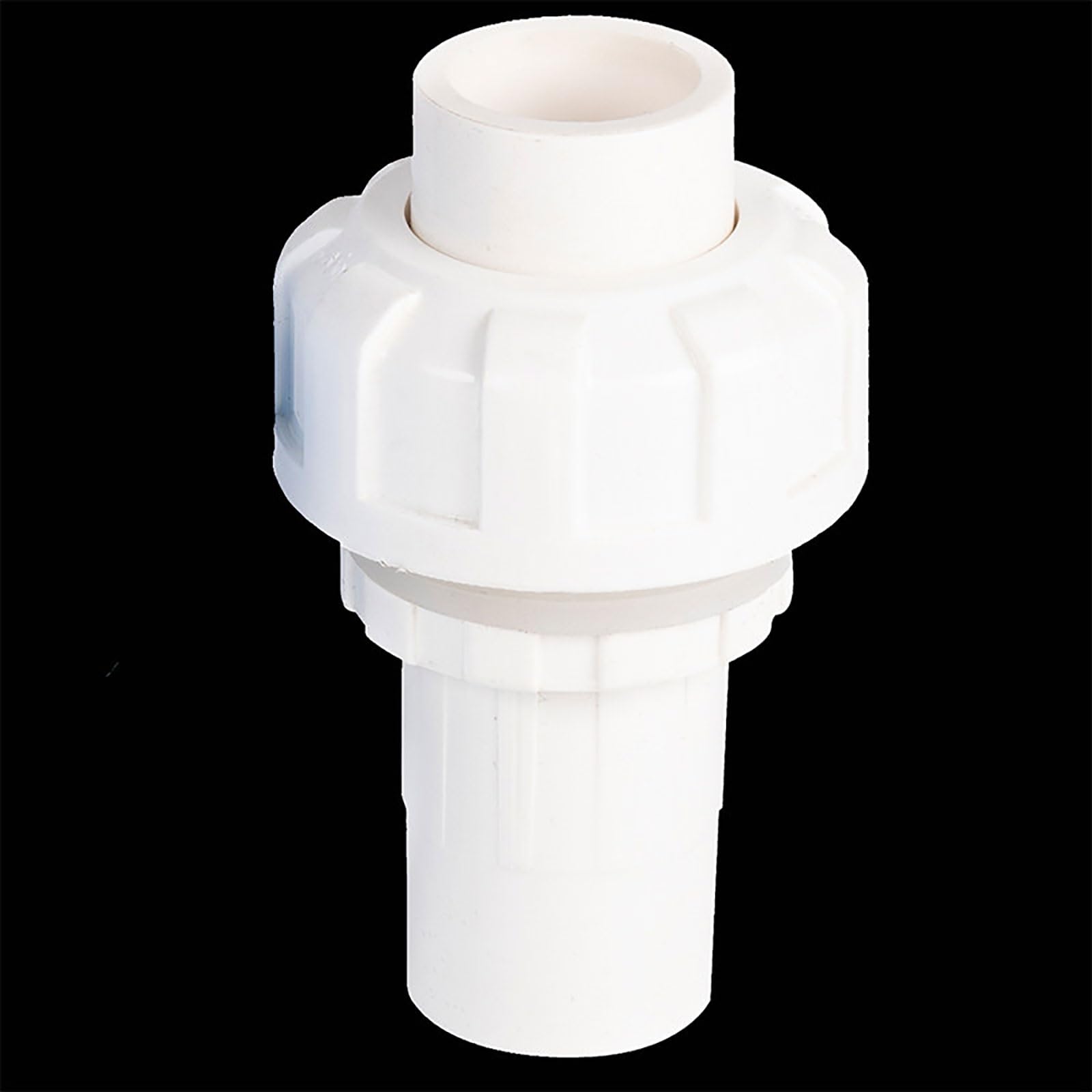 10 Piezas Conector De Tubería De PVC Blanco, Adaptador De Enchufe SCH40 UPVC para Suministro De Agua, Plomería De Acuario, Riego Y Proyectos De Bricolaje,25mm