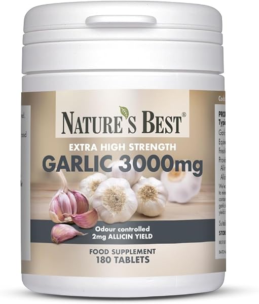 Nature's Best Garlic Tablets 3000mg