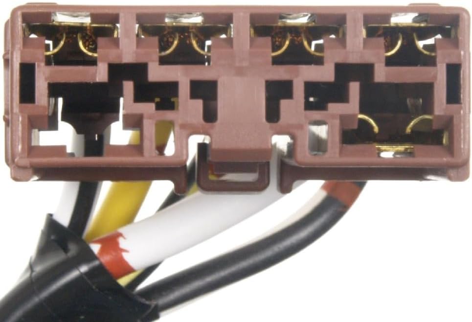 CarLights360 For Honda Pilot 2005 2006 2007 Ignition Starter Switch | Pin Terminal | Bolt On Method | Rectangular Connector | Column Mounting Location | 1 Male Connector | Replacement For 35130S9VA12