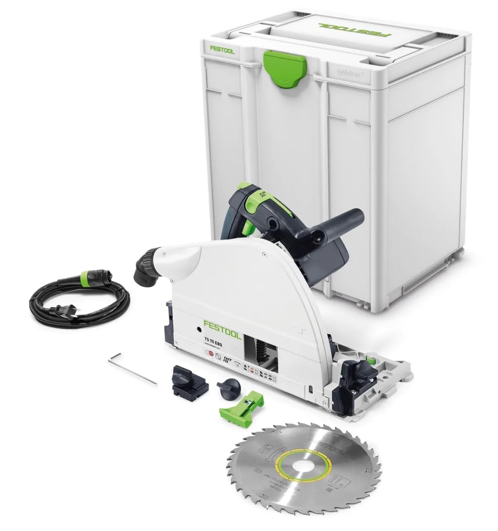 Festool 576118 Plunge Cut Track Saw TS 75 EQ-F-Plus US
