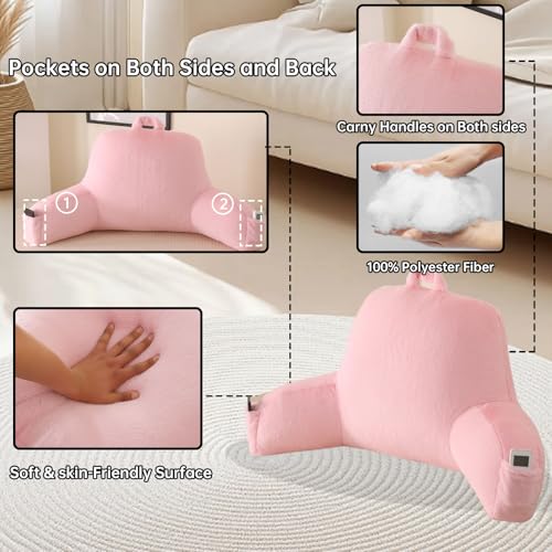 Save 46% on PAJEO Back Pillow with Arm Rest for Bed & Sofa