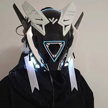 サイバーパンク マスク 未来感 コスプレ 仮面 パーティー　仮装　ゲーム　近未来 サイバーパンク マスク 未来感 コスプレ 仮面 パーティー 仮装