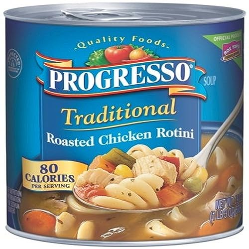 Progresso Roasted Chicken Rotini, 19-Ounce (Pack of 6)