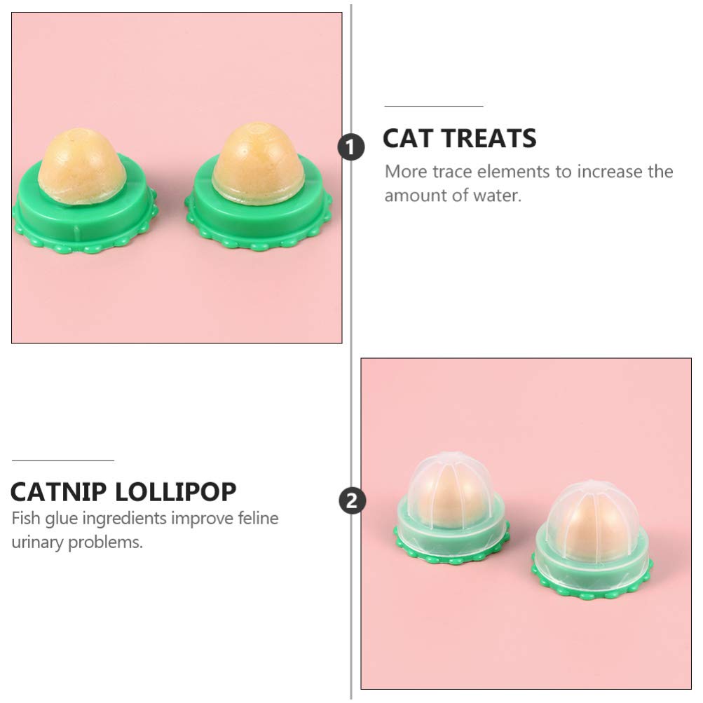 Golosinas Gato Pelo Snacks De Catnip Para Gatos - Bolas De Azúcar Con Hierba  Gatera, Pack De 10 Pack 10 Unidades, image size:1003x1003