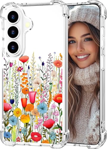 Coque Samsung Galaxy S26 mignonne motif botanique cadeau idéal femmes