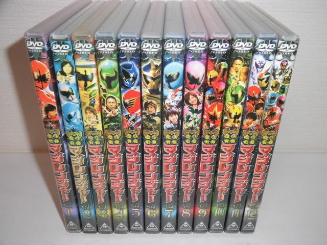 Amazon.co.jp: 2311-0704DVD 魔法戦隊マジレンジャー 全12巻