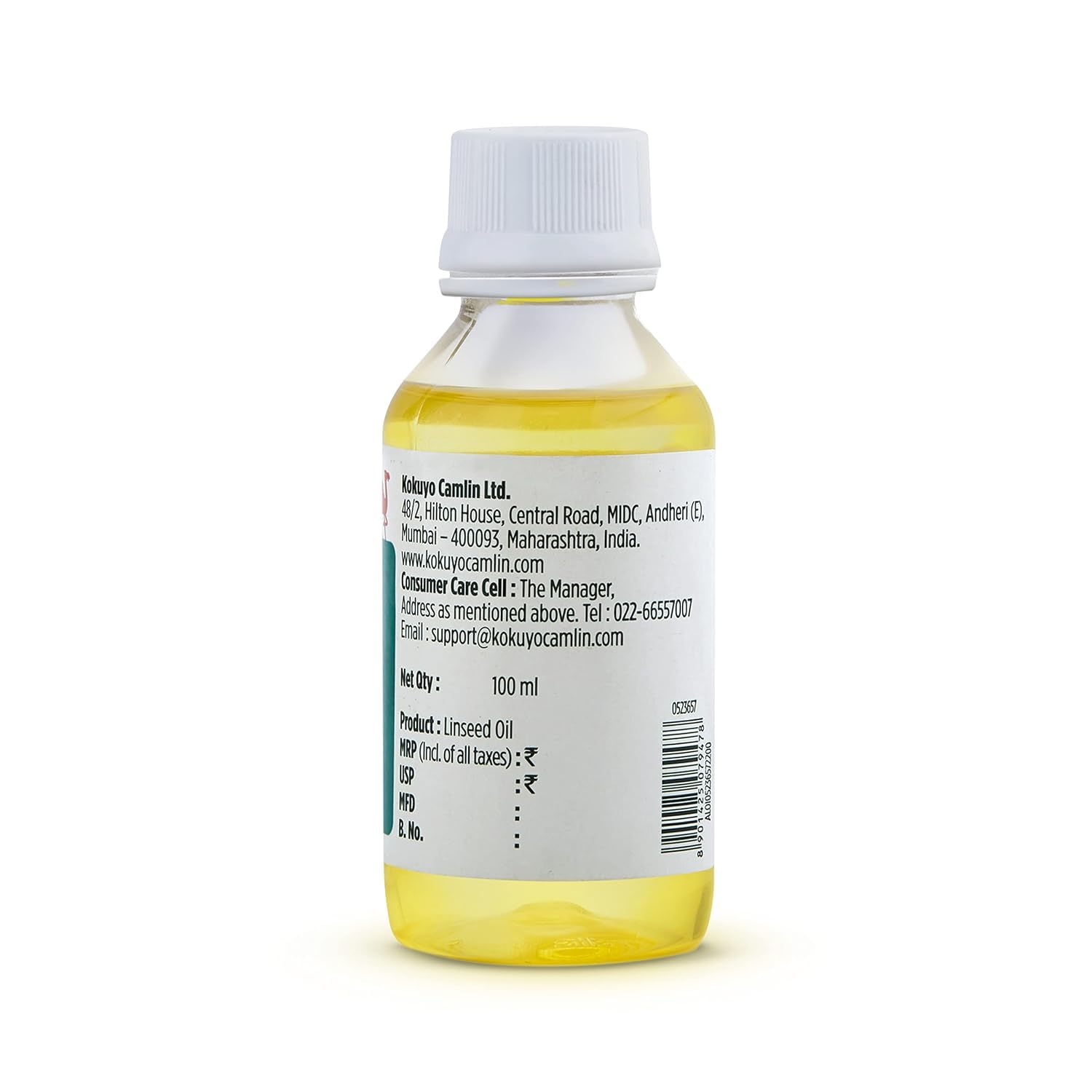 Artist-Grade Purified Linseed Oil for Oil Painting β 100 ml 2