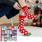 Sock Advent Calendar 2024, 24Pairs Christmas Socks, Socks Advent Calendar for Adults Men Women, Funny Socks Countdown to 2024 Christmas, for Adults Gifts - Image 5