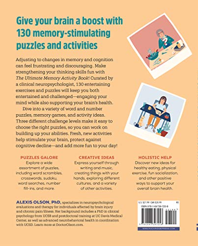 image for The Ultimate Memory Activity Book: 130 Puzzles and Recreational Ideas 