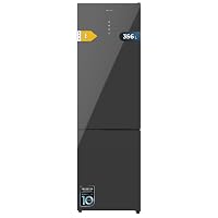 Cecotec Frigorifero Combinato Bolero CoolMarket Combinato 356 Grey Glass E. 200cm