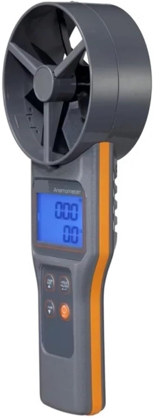 AZ8919 Temperature and Humidity Anemometer, Wind Speed Meter, Air Flow Meter Dew Point Wet Bulb