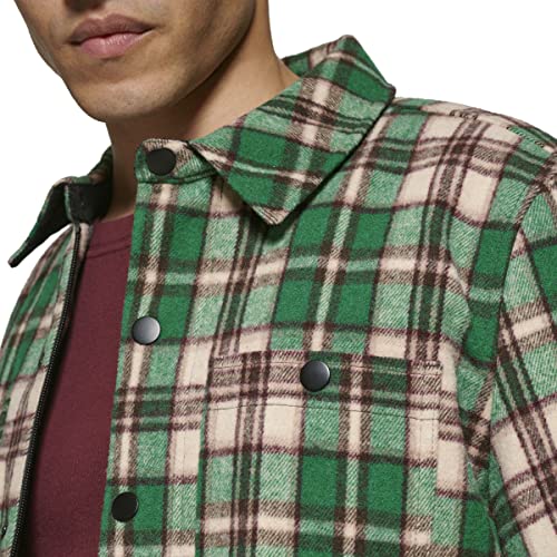 Image of BASS OUTDOOR mens Wool Blend Sherpa Lined Shacket