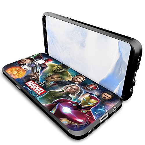 Image of MTT Avengers Infinity War Officially Licensed Armor Back Case Cover for Samsung Galaxy S8 Plus (Design 268)