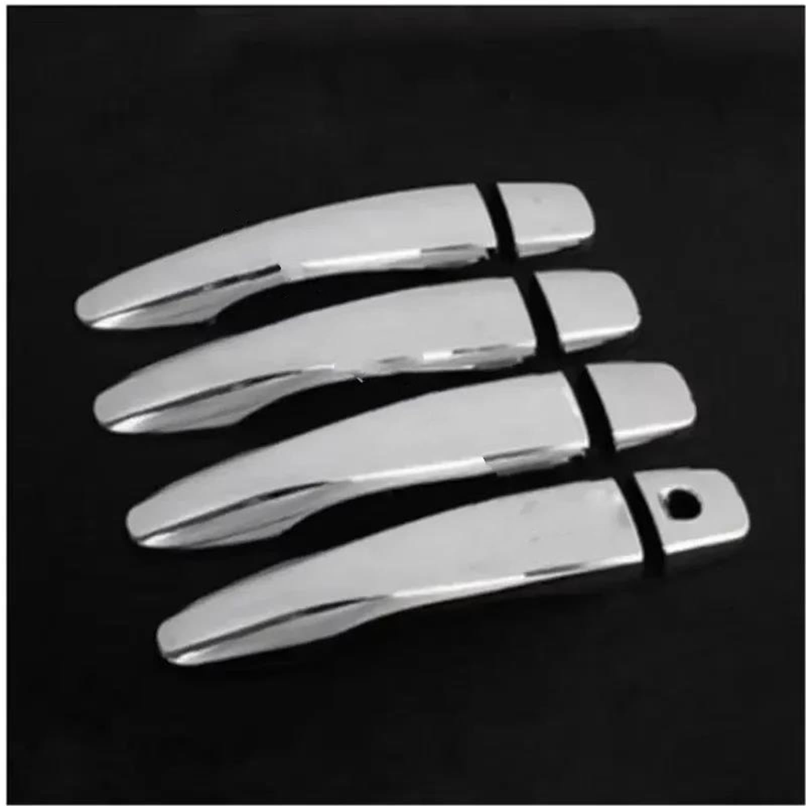 Noheeu Style1 For Nissan X-Trail T32 Mk3 Rogue W.s.k2014~2020 X Trail Xtrail Chrome Car Door Handle Cover Sticker Styling Accessories(Style1)