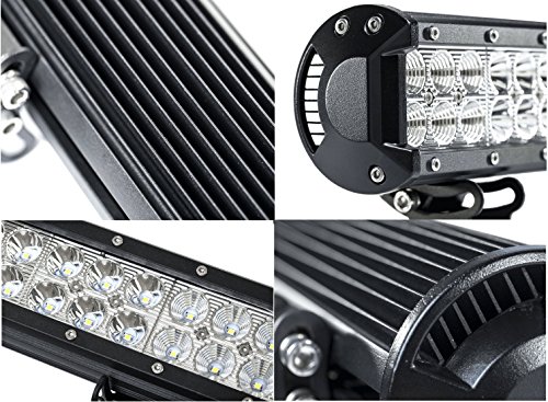 Cutequeen 4 X 18w 1800 Lumens LED Spot Light for Off-Road SUV Boat 4x4 Lamp Tractor Marine Off-Road Lighting Rv ATV(Pack of 4)