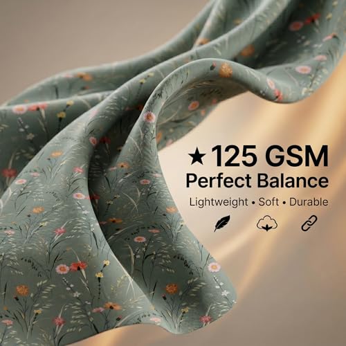 Image of Mafatlal 125 GSM Merino Double Bedsheet with Pillow Covers |90 x 100 Inches | Soft, Breathable & Lightweight | Green