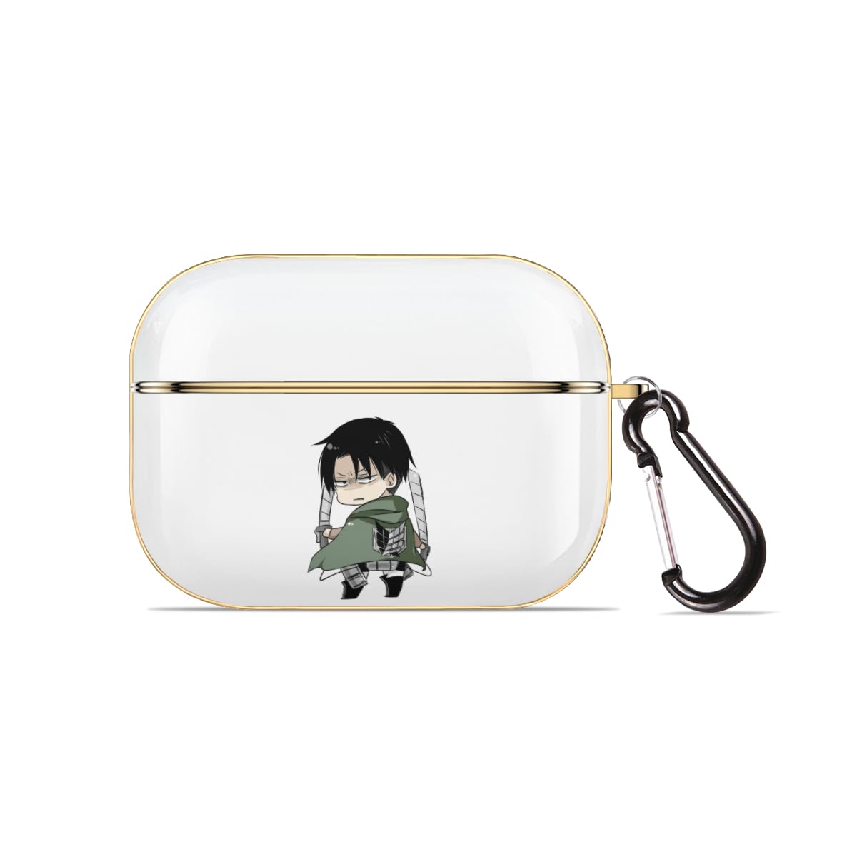 進撃の巨人 リヴァイ兵長 モチーフ AirPods Pro ケース Amazon | 進撃の巨人 リヴァイ 兵長 AirPods Pro 2ケース かわいい